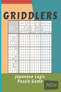 Griddlers Japansese Logic Puzzle Game: Nonogram Puzzle Books, Japanese crossword. All levels, Easy, Medium and Hard for Adults also Known as Picross, Hanjie, Griddlers Logic puzzles Black