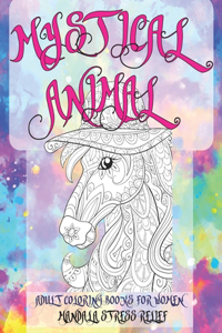 Adult Coloring Books for Women Mystical Animal - Mandala Stress Relief