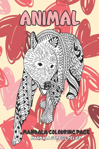 Mandala Colouring Page - Animal - Mandala Stress Relief