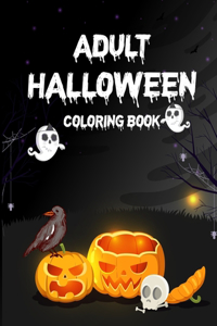 Adult Halloween Coloring Book