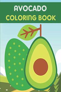 Avocado Coloring Book