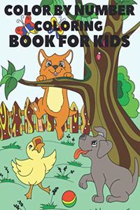 Color By Number Coloring Book For Kids