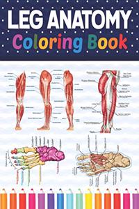 Leg Anatomy Coloring Book