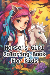 Horse's Coloring Book For Kids