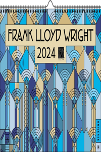 Frank Lloyd Wright 2024 Wall Calendar