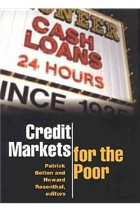 Credit Markets for the Poor