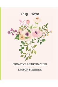 2019 - 2020 Creative Arts Teacher Lesson Planner