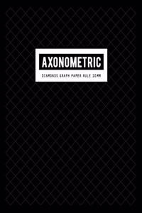 Axonometric Diamonds Graph Paper 10mm