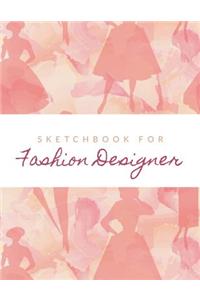Sketch Book For Fashion Designers