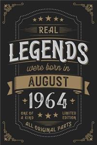 Real Legends were born in August 1964