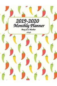 2019-2020 Busy as a Mother Monthly Planner 8.5x11