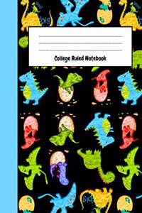College Ruled Notebook