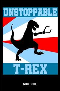 Unstoppable T-Rex Notebook