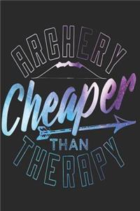 Bogenschießen Notizbuch