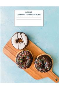 Donut Composition Notebook
