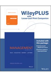 Management, 2e Wileyplus Learning Space Registration Card + Loose-Leaf Print Companion