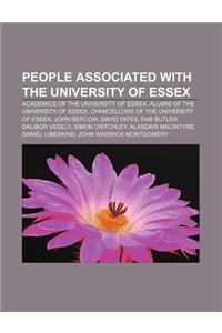 People Associated with the University of Essex