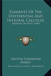 Elements of the Differential and Integral Calculus