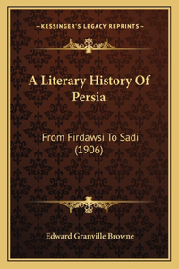 Literary History Of Persia