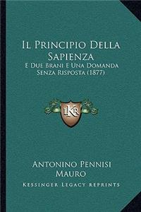 Principio Della Sapienza