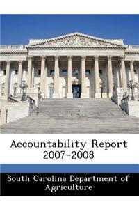 Accountability Report 2007-2008
