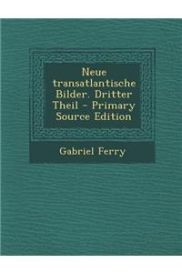 Neue Transatlantische Bilder. Dritter Theil - Primary Source Edition