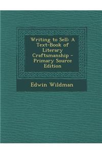 Writing to Sell