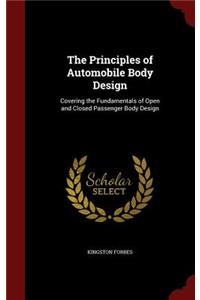 The Principles of Automobile Body Design