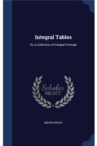 Integral Tables