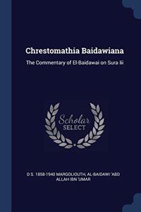 CHRESTOMATHIA BAIDAWIANA: THE COMMENTARY