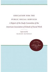 Education for the Public Social Services