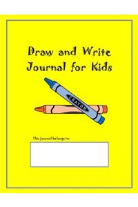 Draw and Write Journal for Kids