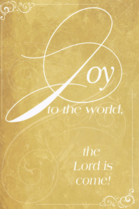Joy Advent Hymn Bulletin (Pkg of 50)
