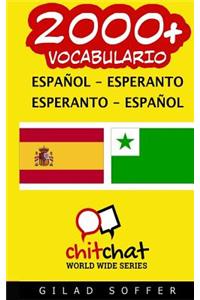 2000+ Espanol - Esperanto Esperanto - Espanol Vocabulario
