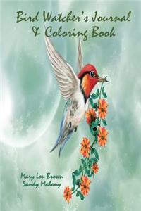 Bird Watcher's Journal & Coloring Book