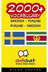 2000+ Swedish - Punjabi Punjabi - Swedish Vocabulary