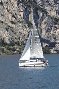 Boat in the Water of Garda Lake in Italy Journal