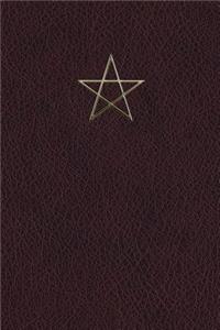 Monogram Pentagram (Neopaganism) Journal