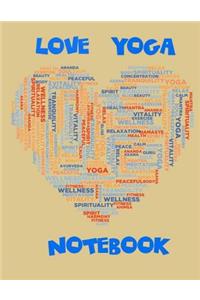 Love yoga Notebook