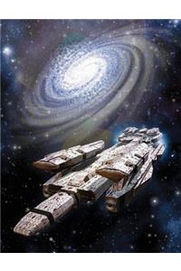 Intergalactic Blank Sketchbook