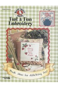 Gooseberry Patch: Fast & Fun Embroidery