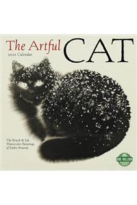 Artful Cat 2021 Wall Calendar