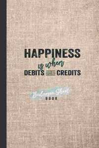 Balance Sheet Book