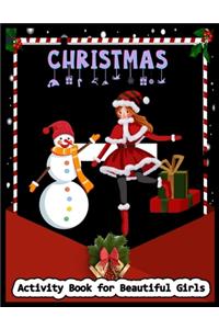 CHRISTMAS Activity Book for Beautiful Girls