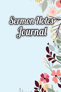 Sermon Notes Journal
