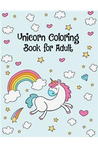 Unicorn Coloring Book for Adult