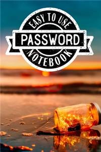 Easy to Use Password Notebook