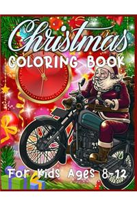 Christmas Coloring Book For Kids Ages 8-12