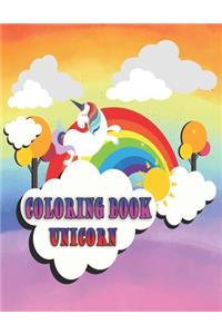 Unicorn coloring book
