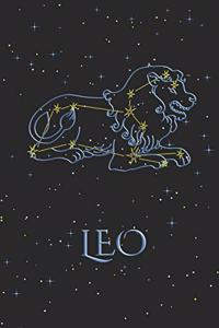 Notebook - Zodiac Sign Leo